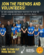 Support Young Musicians across Sheffield – Become a Friend and Volunteer