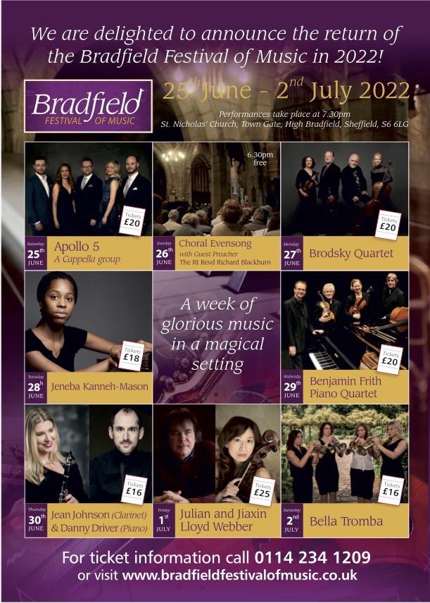 Bradfield Festival of Music Sheffield Music Hub